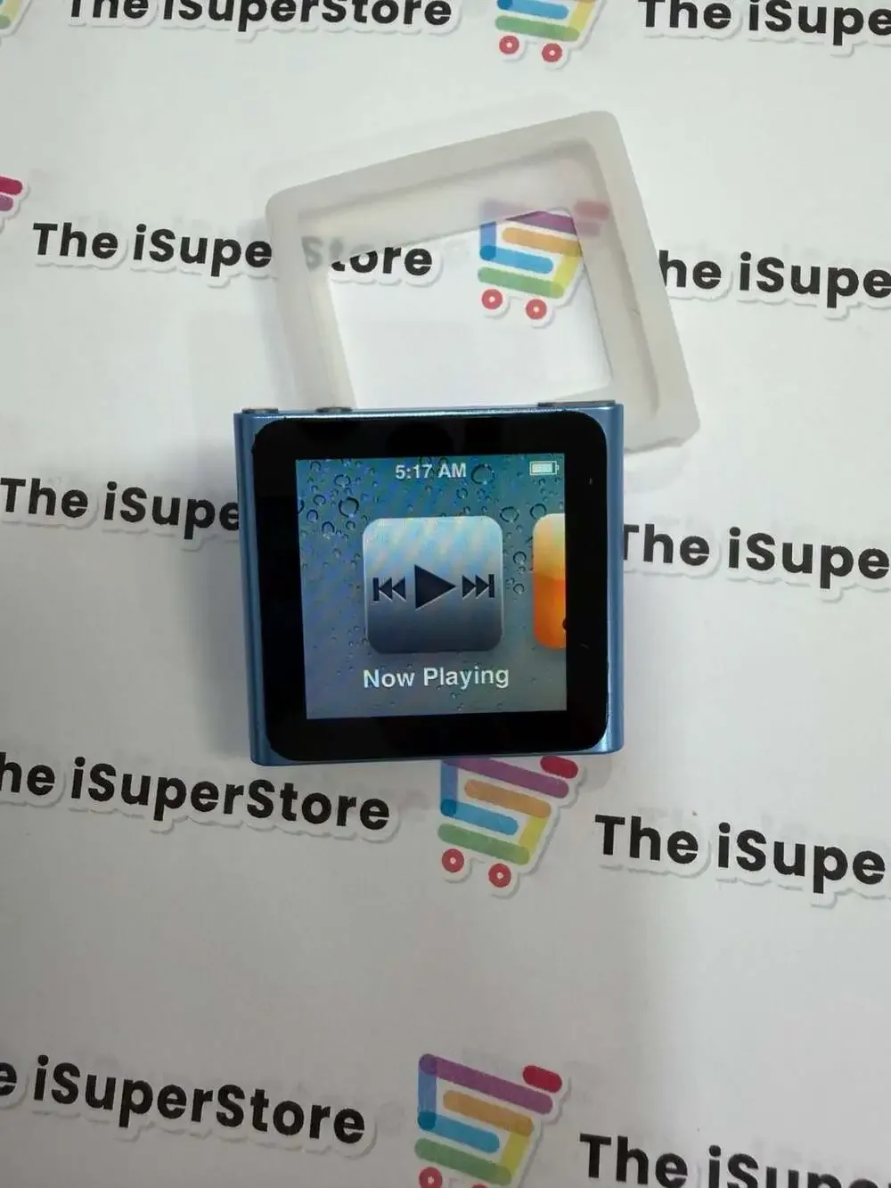 Apple iPod Nano 6th Gen 16GB Blue MP3 Player with Accessories + 1 YR Warranty